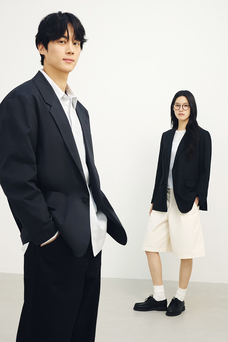 신우재 & 문지원커플 유니클로 봄신상 추천 코디