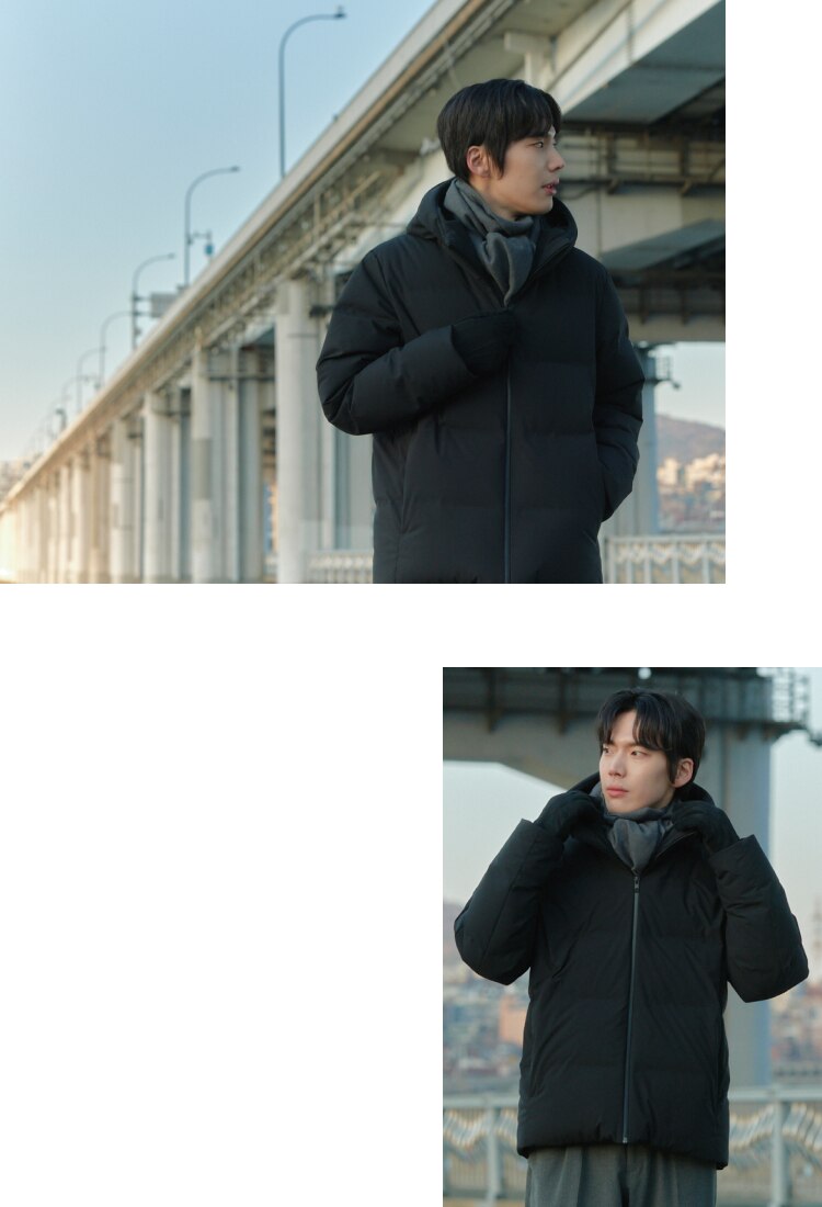 down heattech 스타일힌트유니클로