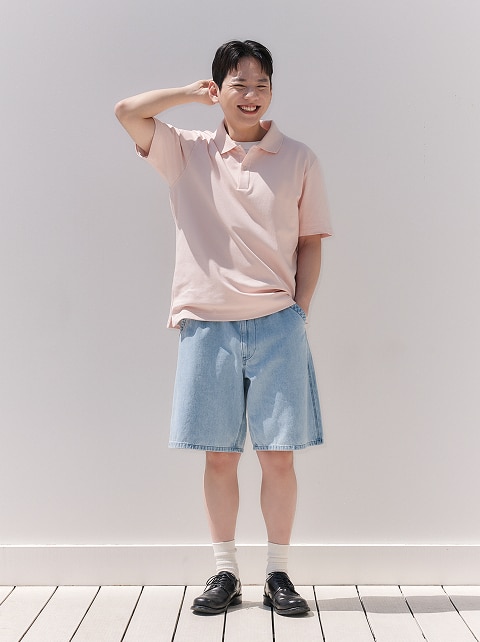 스타일힌트 쇼트 팬츠 데님워크쇼트팬츠