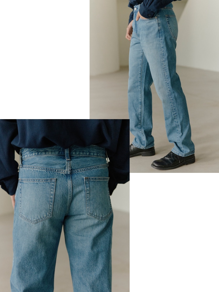 레귤러 핏 진 스타일힌트유니클로