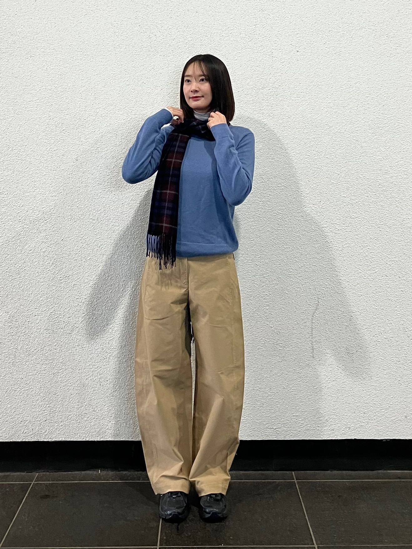 유니클로 캐시미어 니트