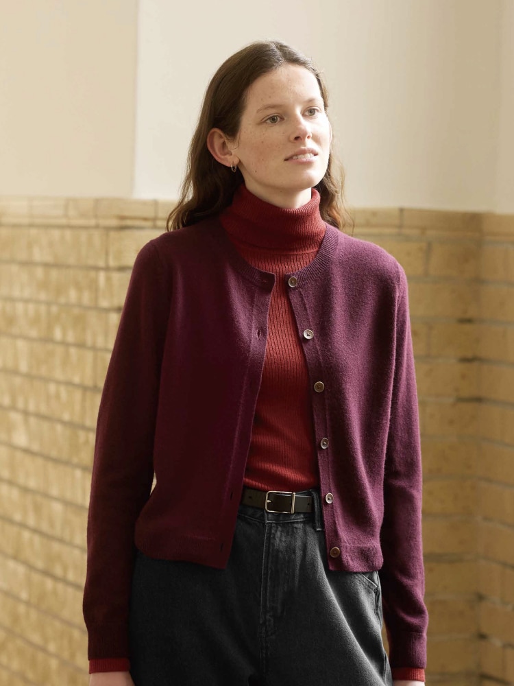 유니클로 캐시미어 겨울 니트