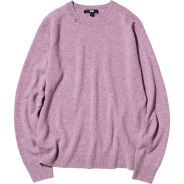 캐시미어크루넥스웨터