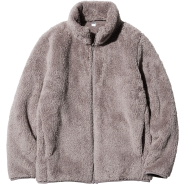 플러피얀후리스풀집재킷