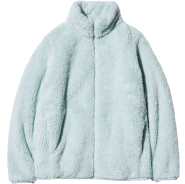 플러피얀후리스풀집재킷