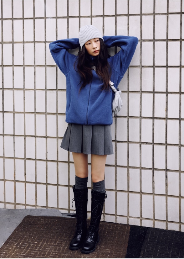 패션 크리에이터의 가을 스타일링