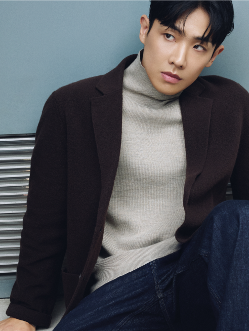 배우 이준과 함께한 유니클로의 가을
