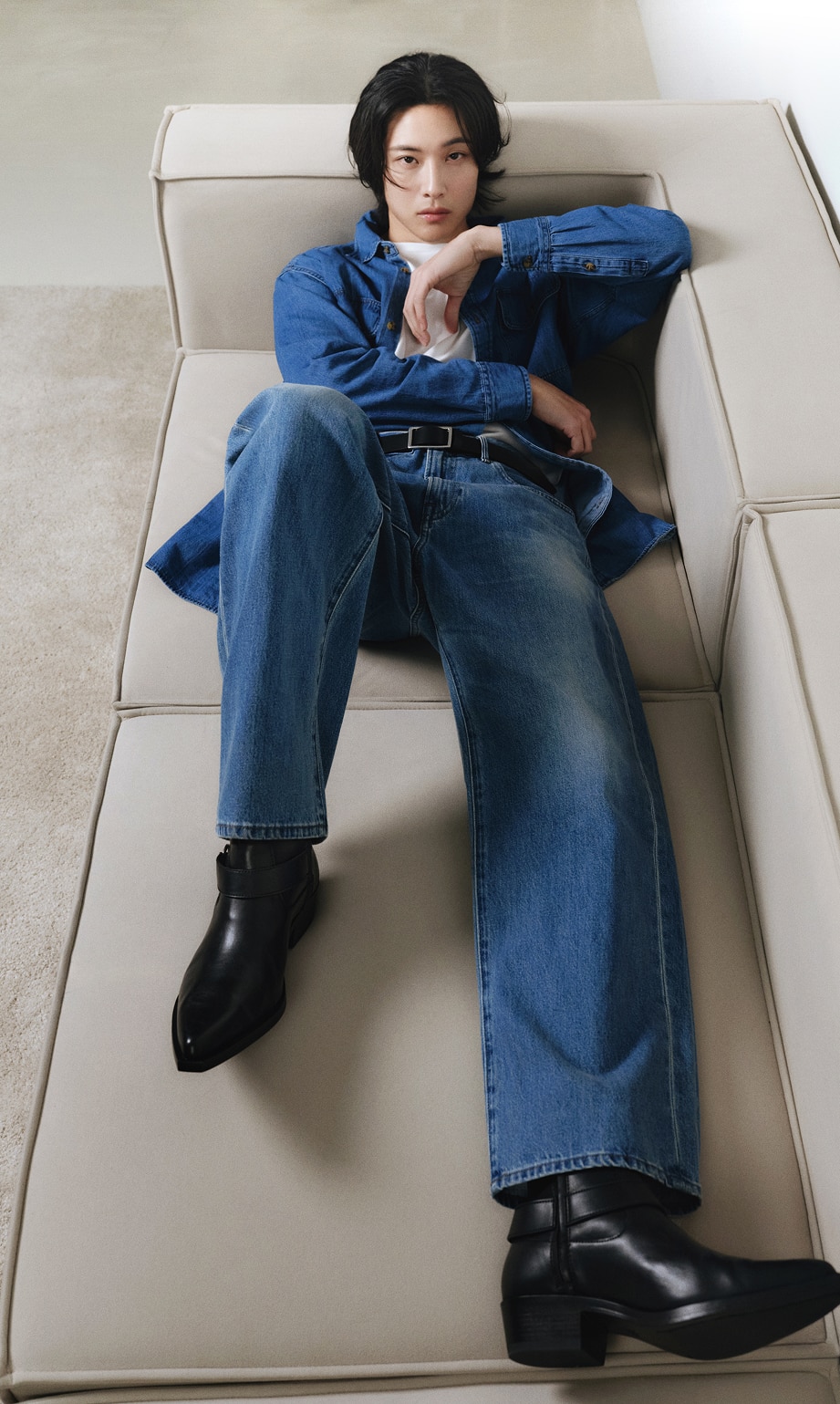 유니클로 청바지