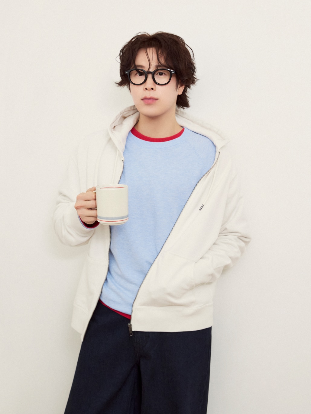 워셔블코튼블렌드크루넥스웨터