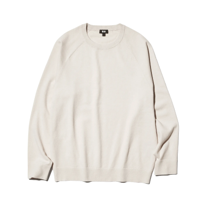 워셔블코튼블렌드크루넥스웨터