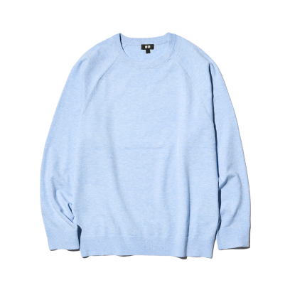 워셔블코튼블렌드크루넥스웨터