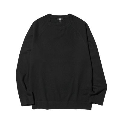 워셔블코튼블렌드크루넥스웨터