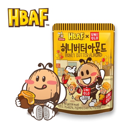 HBAF와 함께한 허니버터 아몬드