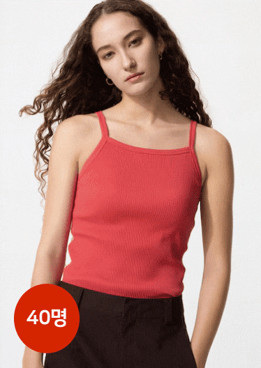 스퀘어넥브라캐미솔 or 레이서백브라탑