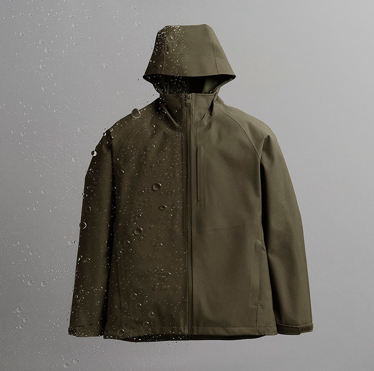 물방울을 튕겨내는 발수 기능