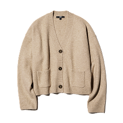 수플레얀쇼트가디건