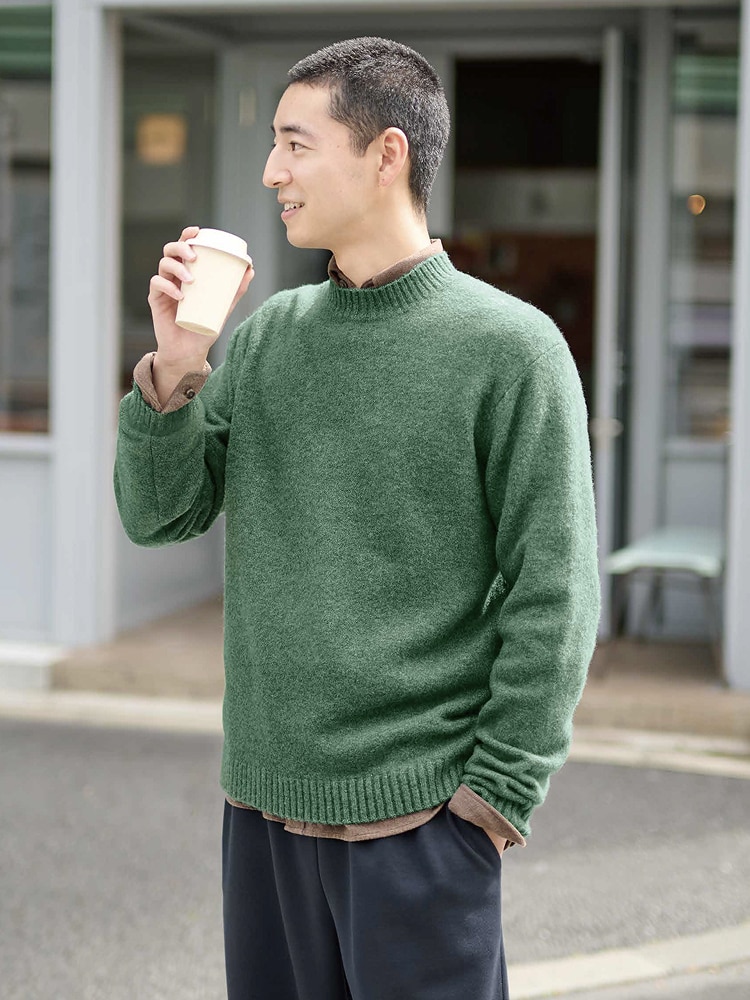 유니클로 수플레얀 니트