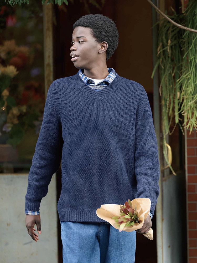 유니클로 수플레얀 니트