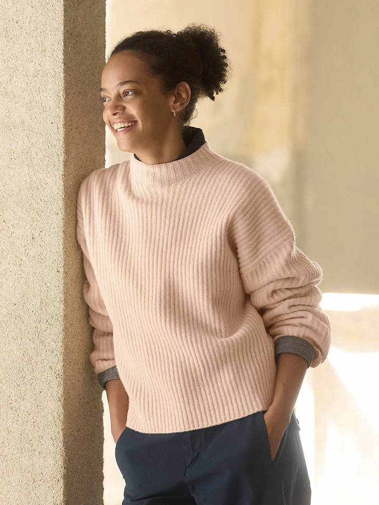 유니클로 수플레얀 니트