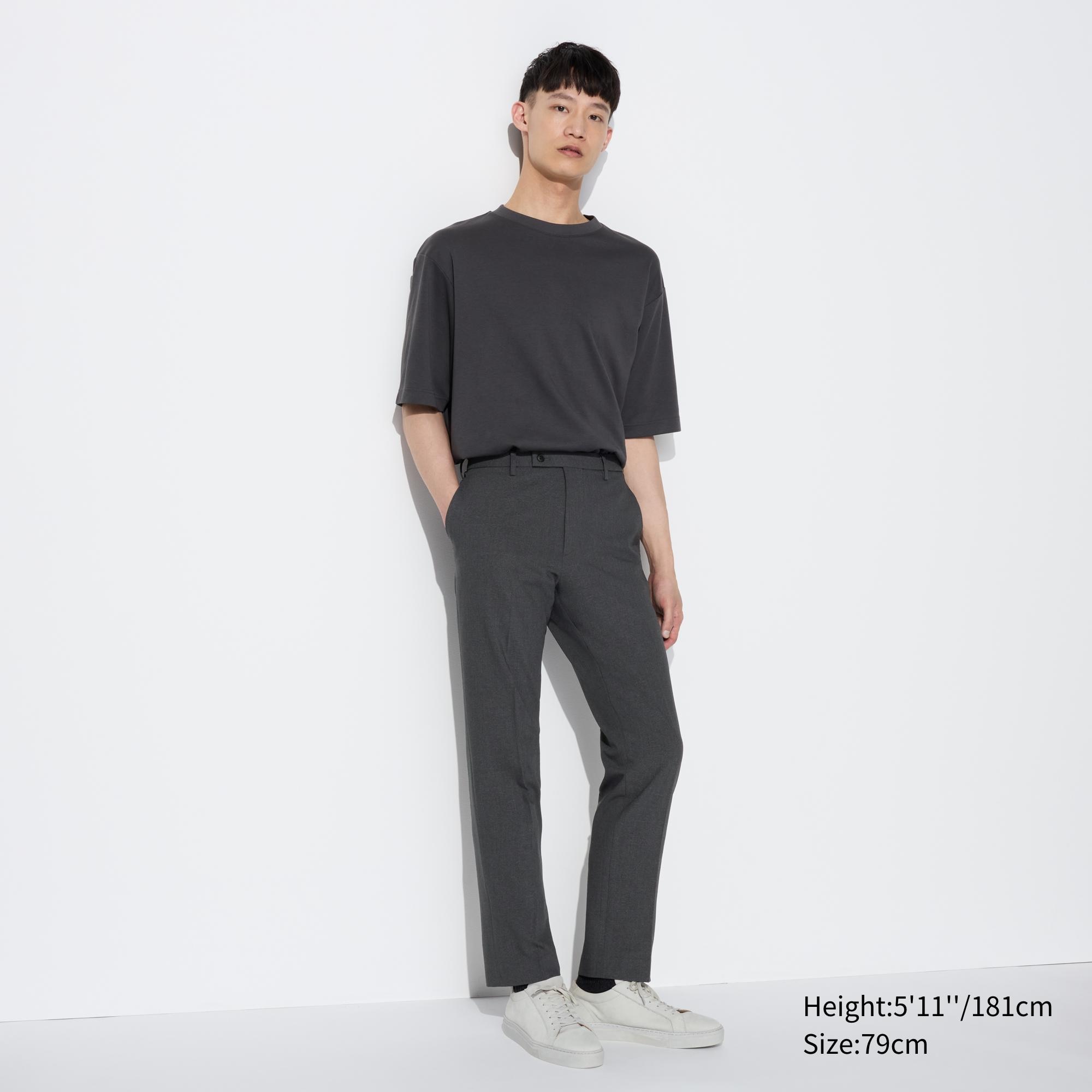 MENS PLEATED WIDE PANTS  UNIQLO VN