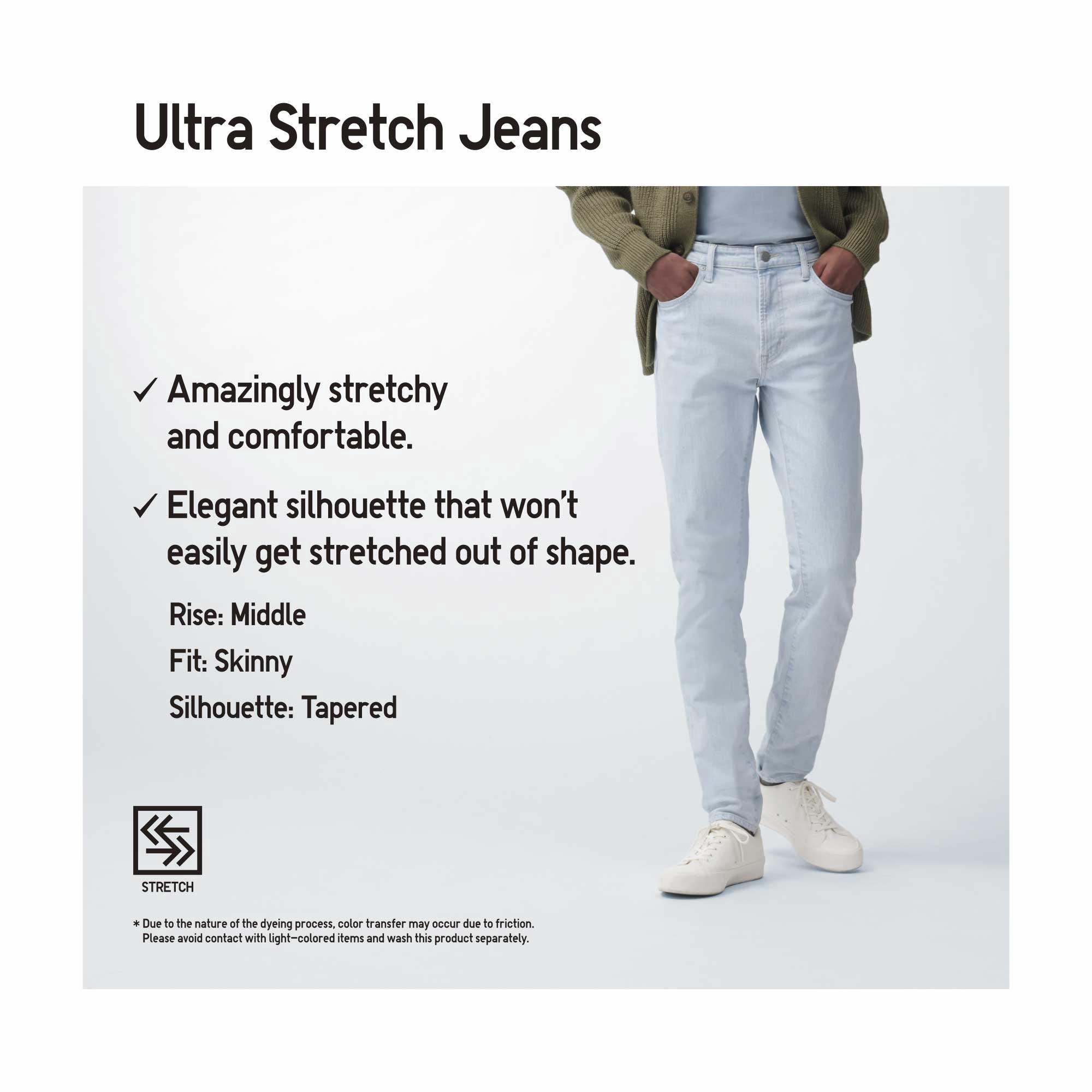 Uniqlo skinny tapered sales high ultra stretch