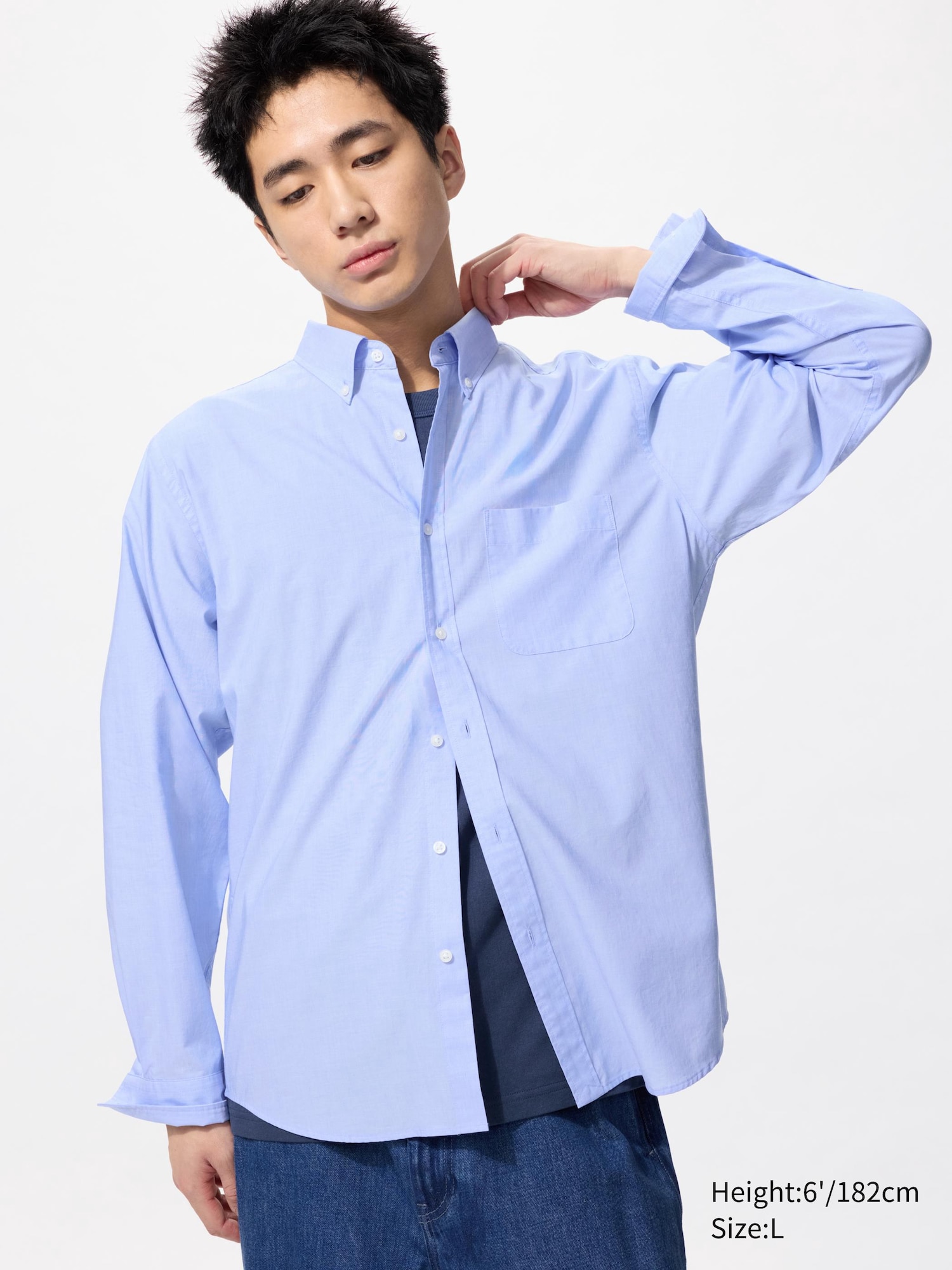 Extra long button down shirt best sale