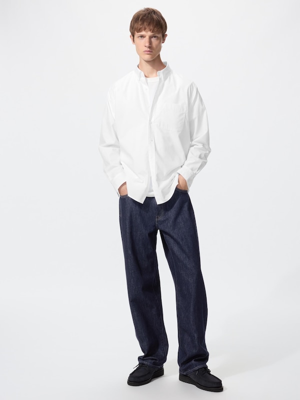 Cotton Broadcloth Shirt | Long Sleeve | Button Down