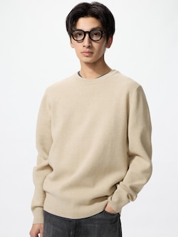 Washable Milano Ribbed Crew Neck Sweater