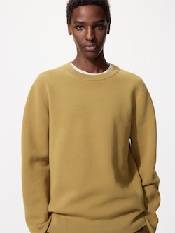 Washable Milano Ribbed Crew Neck Sweater