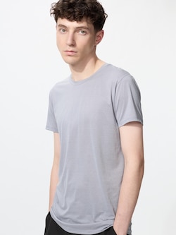 AIRism Crew Neck T-shirt | Short Sleeve