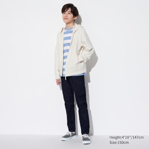 UNIQLO Malaysia - Cultivate a healthy and active lifestyle for your kids  with our complete set of Ultra Stretch Dry Full-Zip Long Sleeve Hoodie and  Ultra Stretch Dry Sweat Pants. It's made