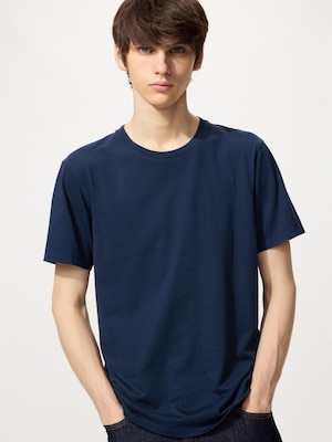 SUPIMA Cotton Crew Neck T-shirt | Short Sleeve