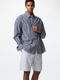 Stretch Easy Shorts | Seersucker | Stripe