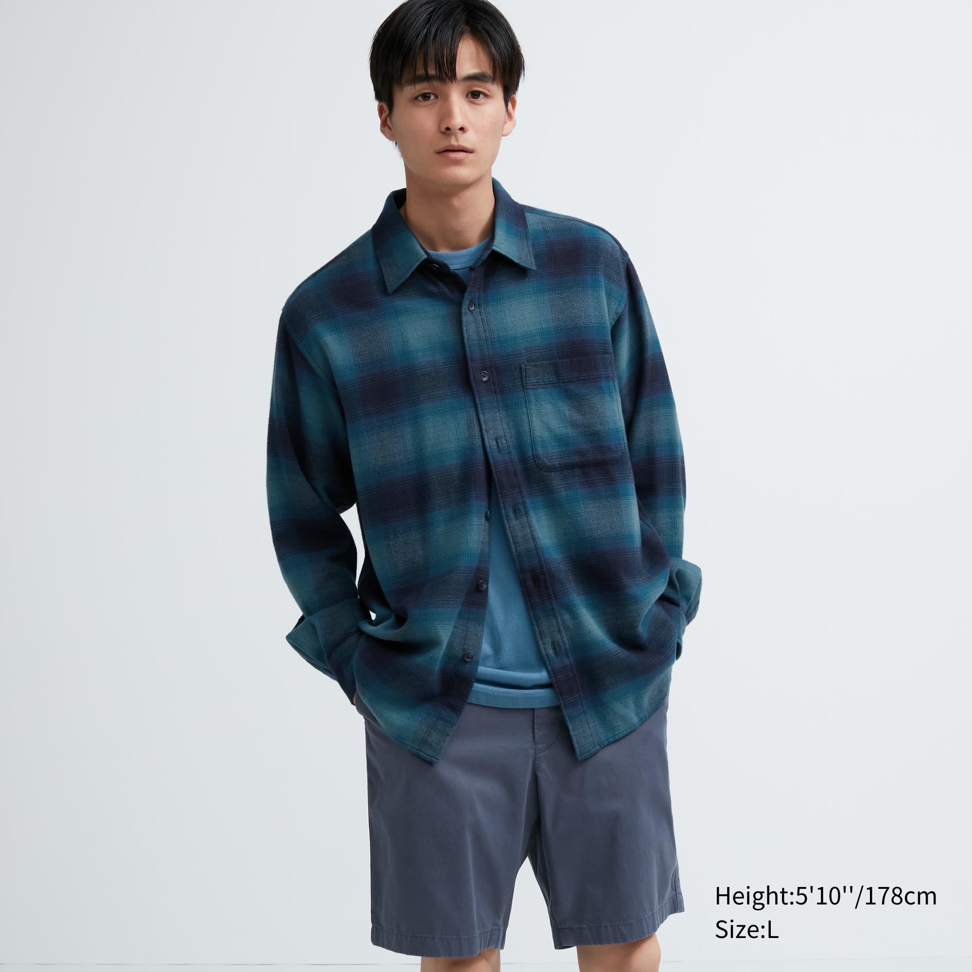 Uniqlo men's flannel discount pajamas