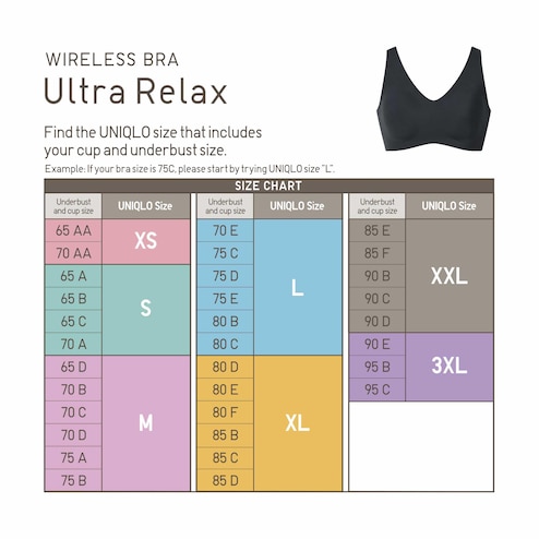 UNIQLO Malaysia - Wireless Bra (Relax) allows you to have