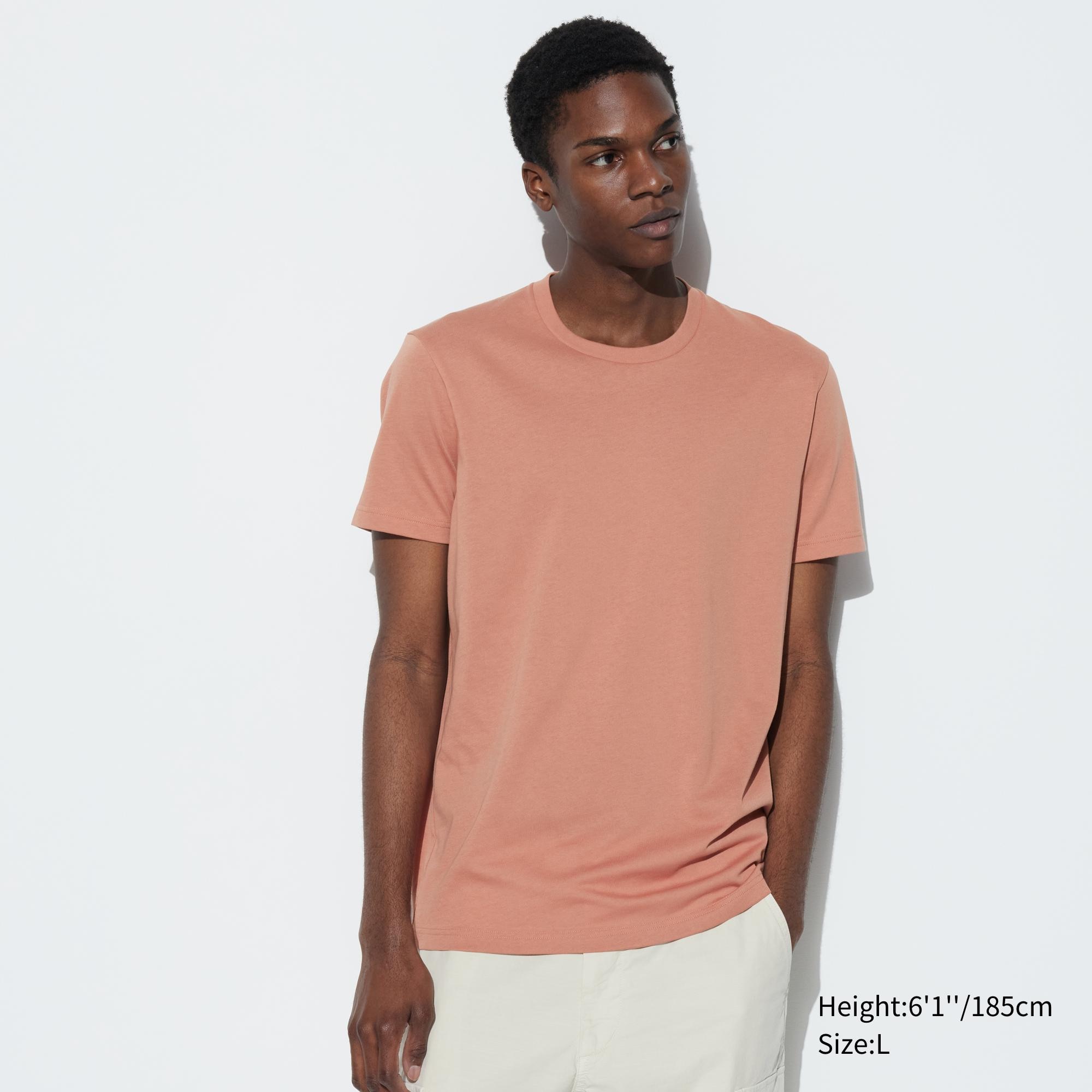 MEN S DRY COLOUR CREW NECK SHORT SLEEVE T SHIRT UNIQLO MY