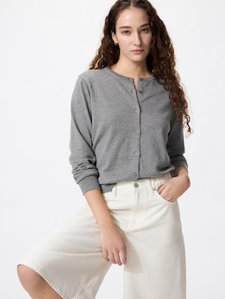 UV Protection Crew Neck Cardigan