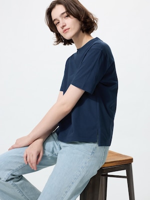 AIRism Cotton T-shirt | Short Sleeve