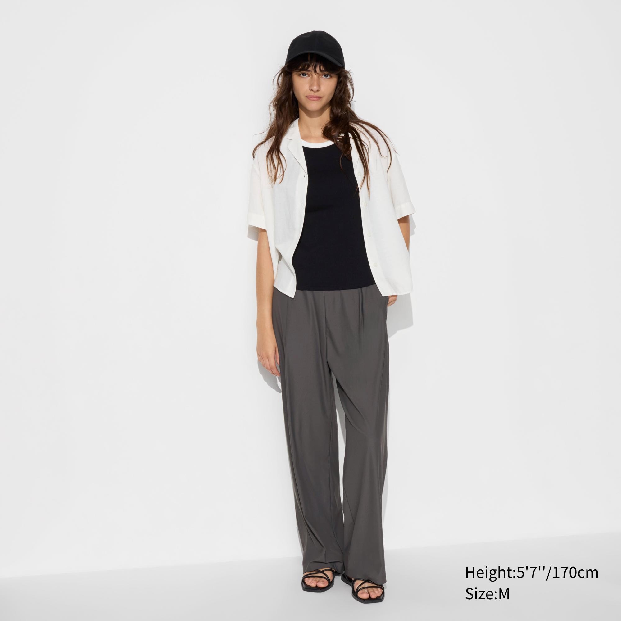 Uniqlo women's outlet wide leg pants