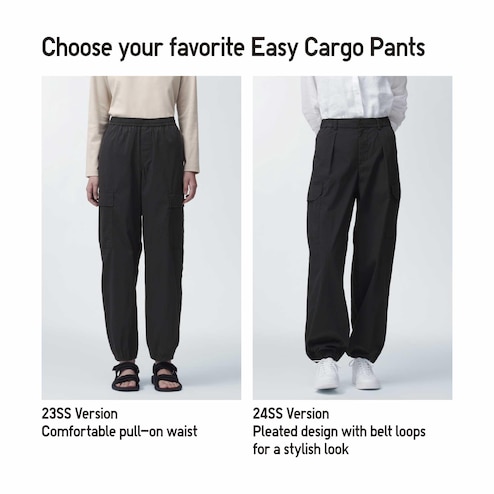 Easy Wide Fit Cargo Trousers, UNIQLO GB