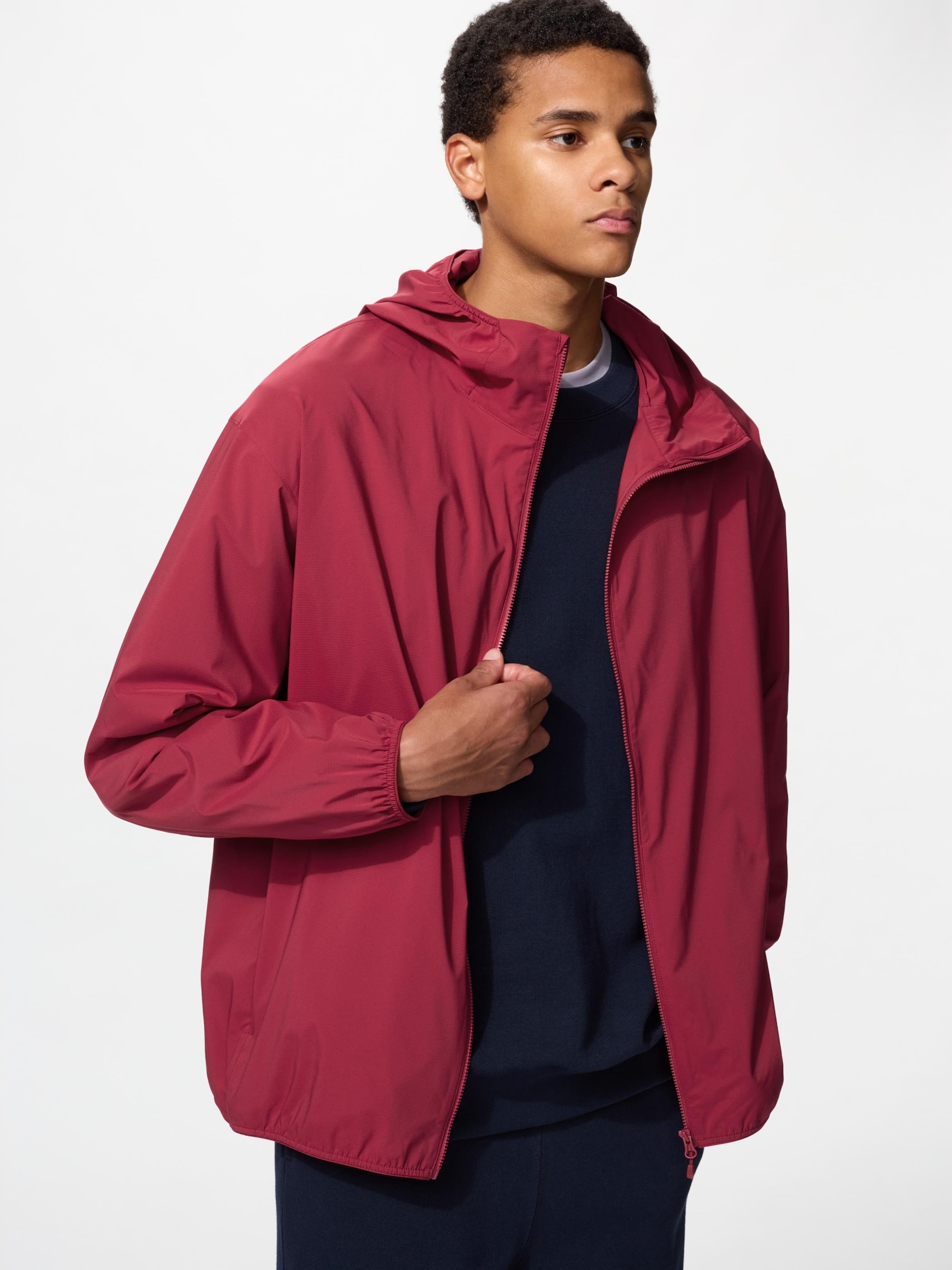 Men's Pocketable UV Protection Parka | UNIQLO MY