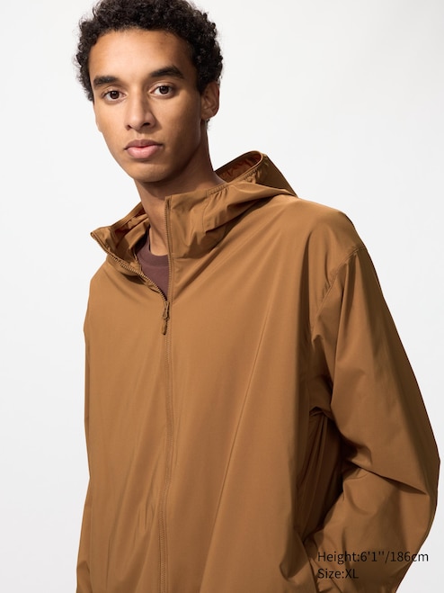 MEN'S POCKETABLE UV PROTECTION PARKA UNIQLO MY