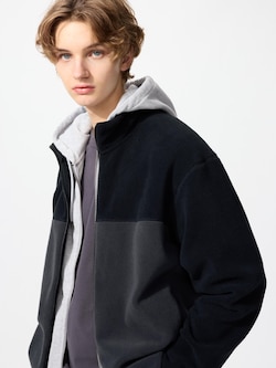 Fleece Full-Zip Jacket | Bicolour