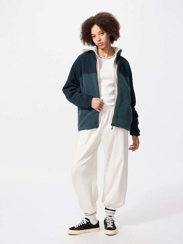 Fleece Full-Zip Jacket | Bicolour