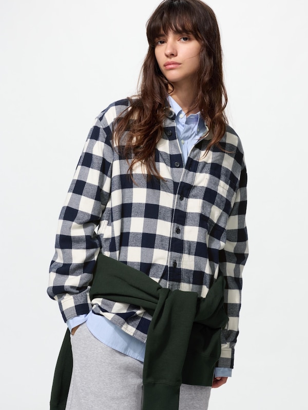 Flannel Shirt | Long Sleeve | Checked