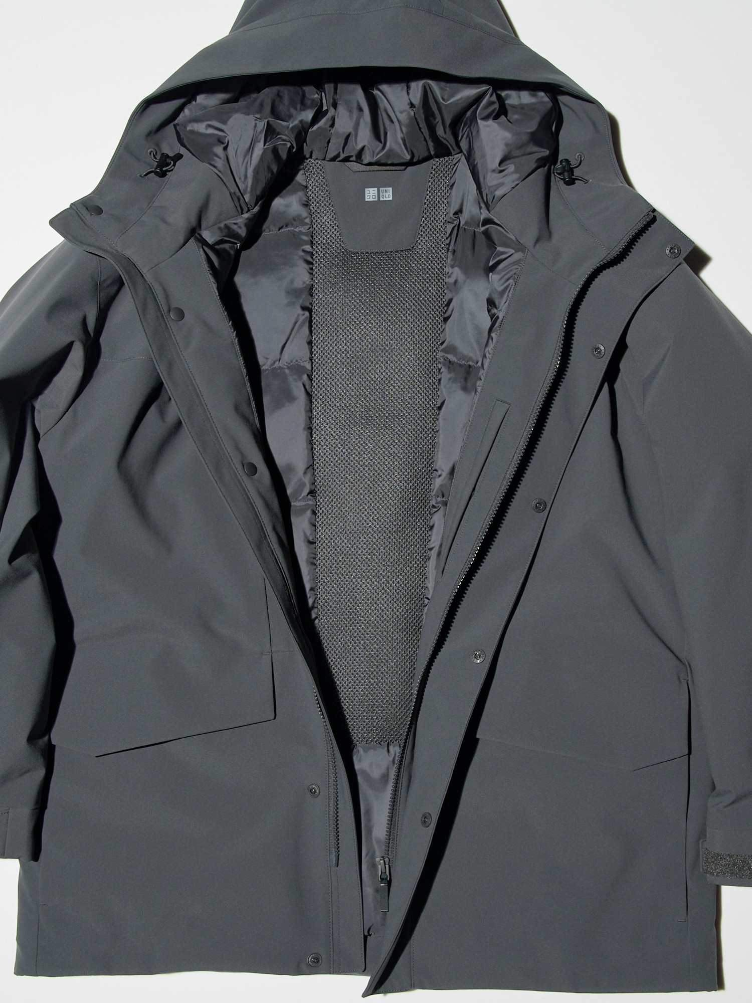 Men's Hybrid Down Parka | UNIQLO MY