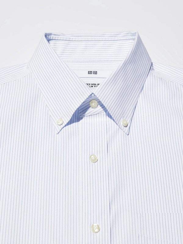 Super Non Iron Slim Fit Shirt | Long Sleeve | Button Down | Stripe
