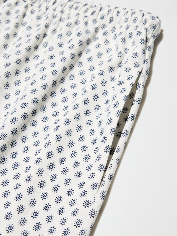 AIRism Cotton Pajamas | Long Sleeve | Print