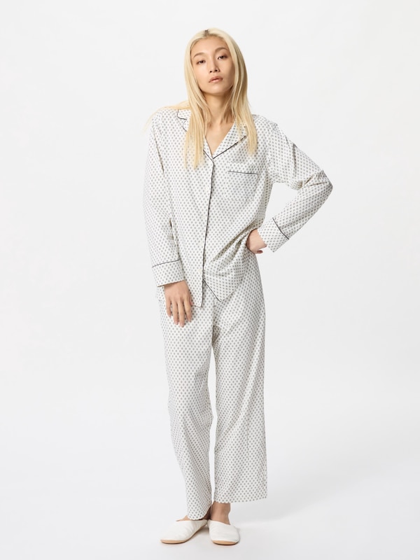 AIRism Cotton Pajamas | Long Sleeve | Print