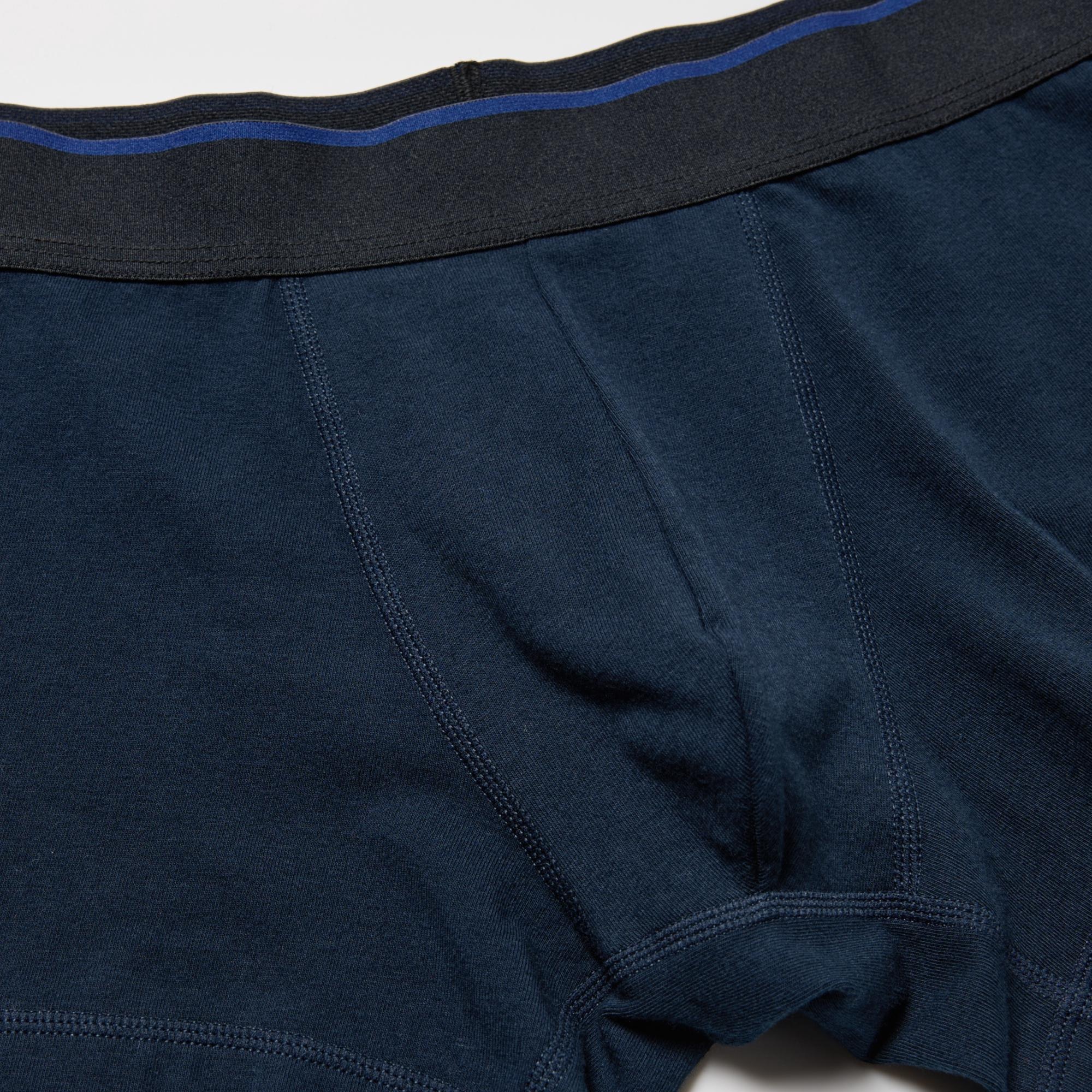 MEN'S COTTON BOXER BRIEFS LOW RISE UNIQLO MY